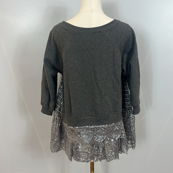 Antonio Marras Embellished Lace Trim Sweater - Picture 7 of 17